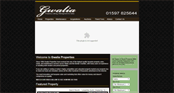 Desktop Screenshot of gwaliaproperties.co.uk